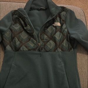 The North Face Green Pullover Jacket
